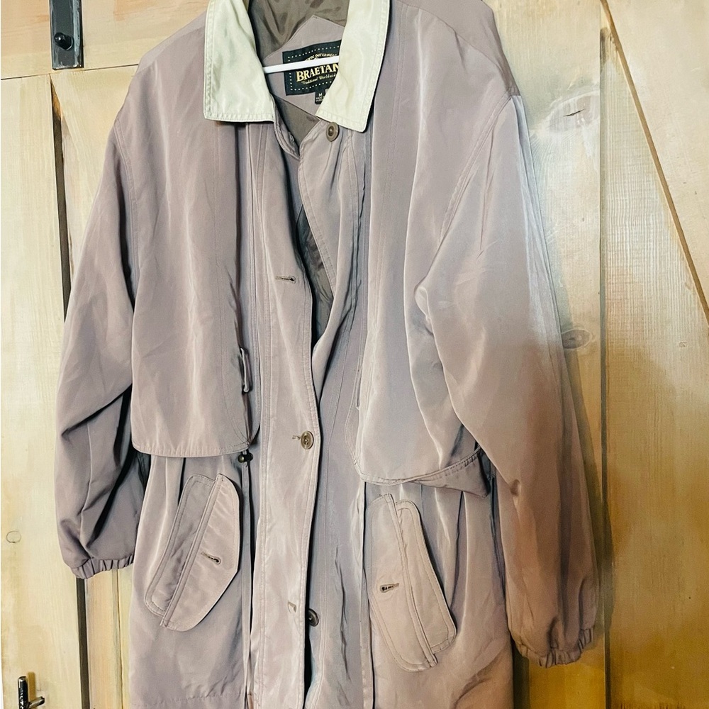Vintage Braetan Outdoor Coat Utility Jacket Taupe Beige Size M Ukraine
